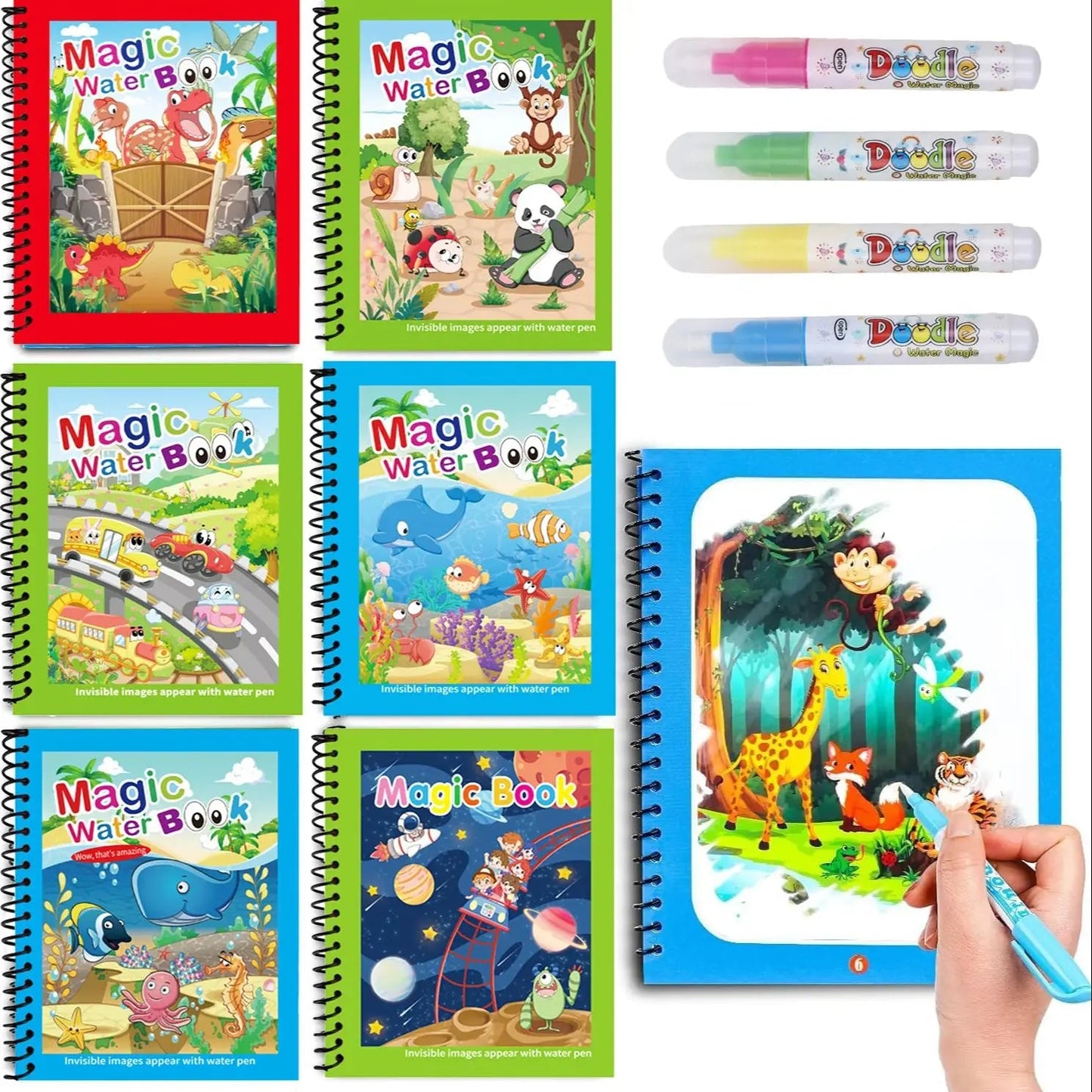 Magic Water Book | Fun Time for Kids Essencify