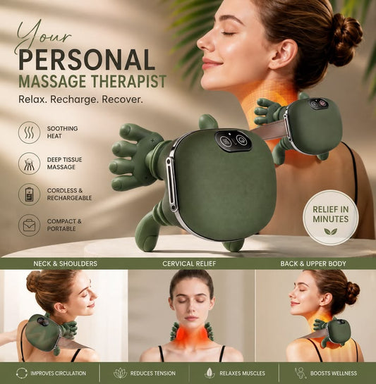 Electric Cervical Relief Massager | Personal Massage Therapist Essencify