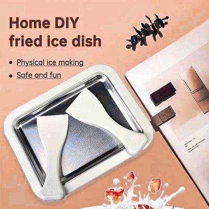 Instant Ice Cream Roll Maker - DIY Ice Cream Roller Pan Essencify