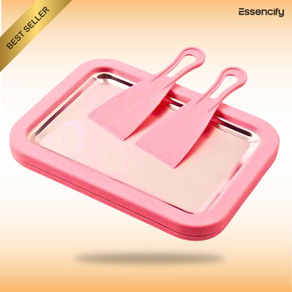 Instant Ice Cream Roll Maker - DIY Ice Cream Roller Pan Essencify