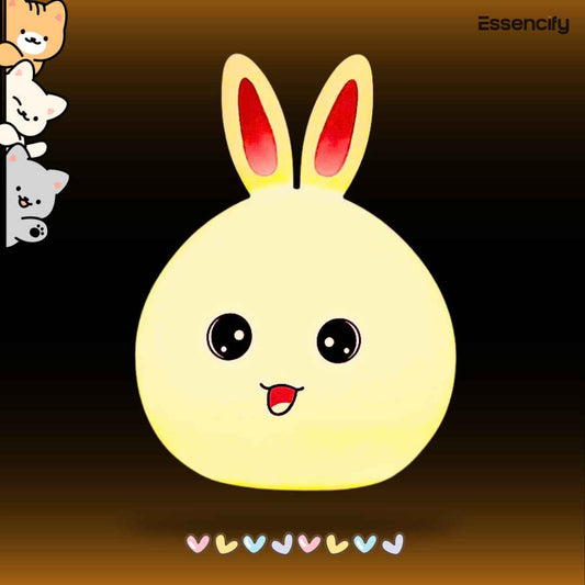 Night Light Cute Bunny Essencify