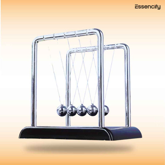 Classic Sealive Newtons Cradle Large Heavy Duty Steel Balls Essencify