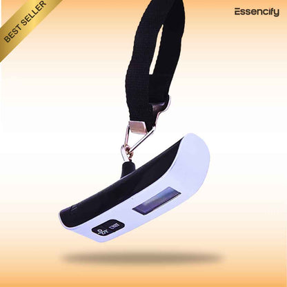 Portable Digital Luggage Scale 50KG with LCD Display Essencify