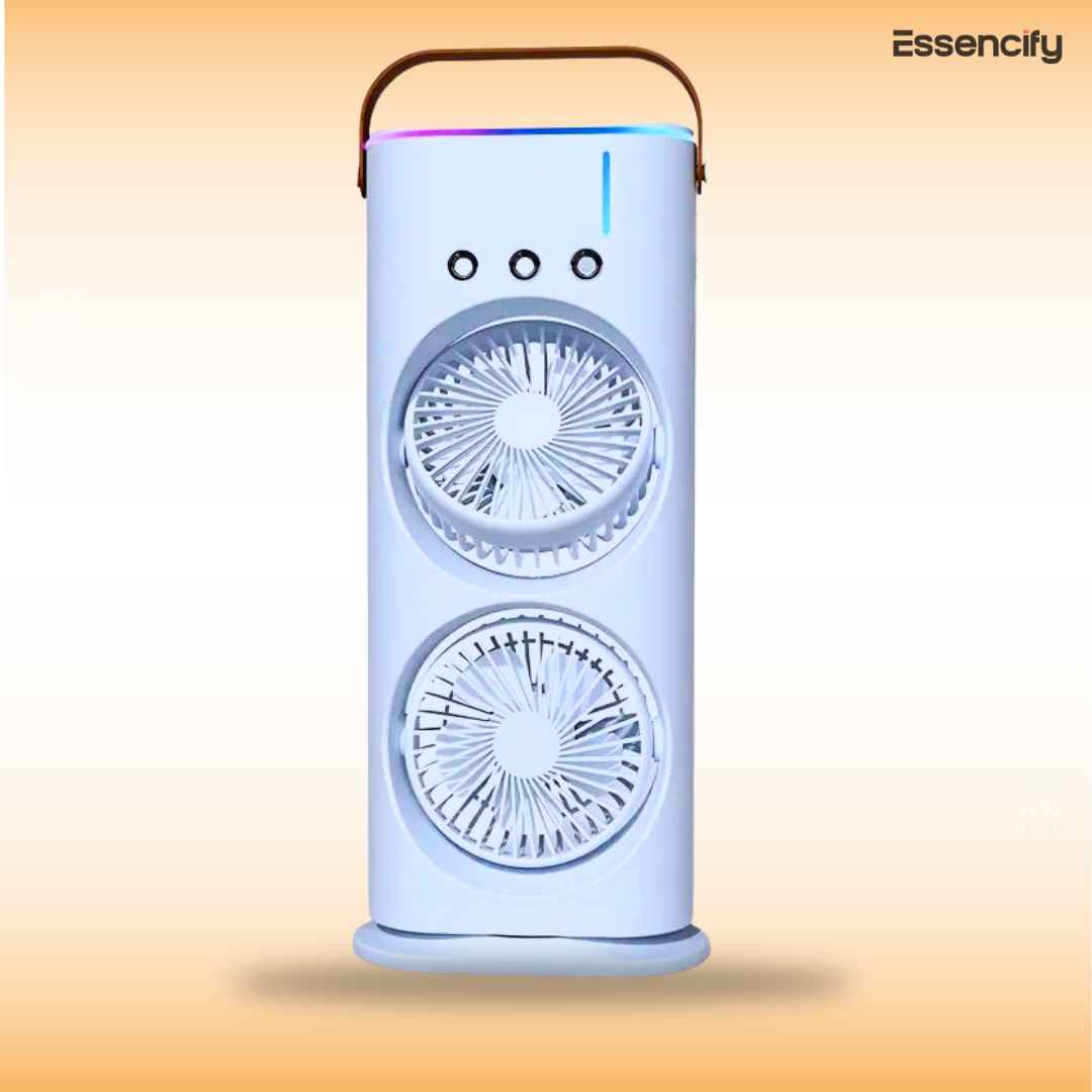 Double Cooling Mist Fan Essencify