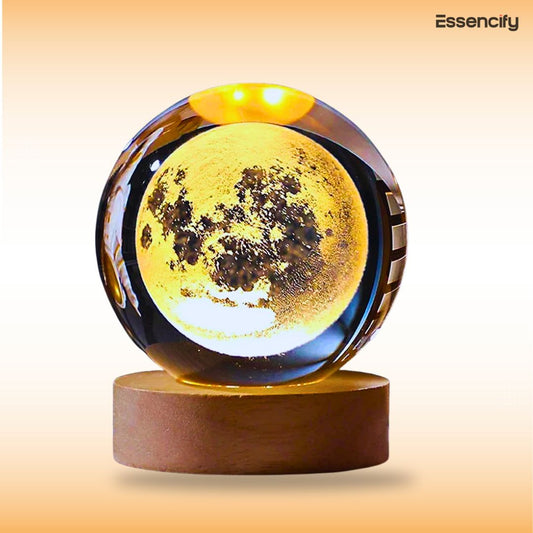 3D Crystal Galaxy Ball Lamp Essencify