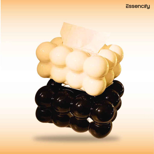 Bubble Bow Tissue Box Essencify