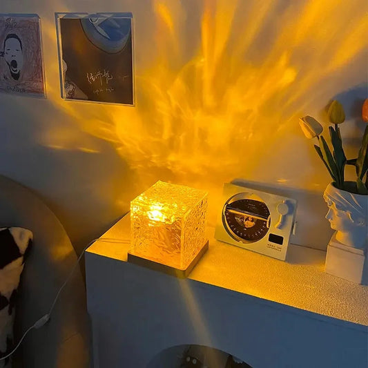 16 Color RGB Lava Lamp with Remote Control | Aesthetic Room Decor Light | Mood Night Lamp Essencify