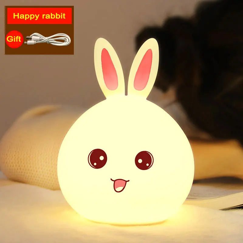 Night Light Cute Bunny Essencify