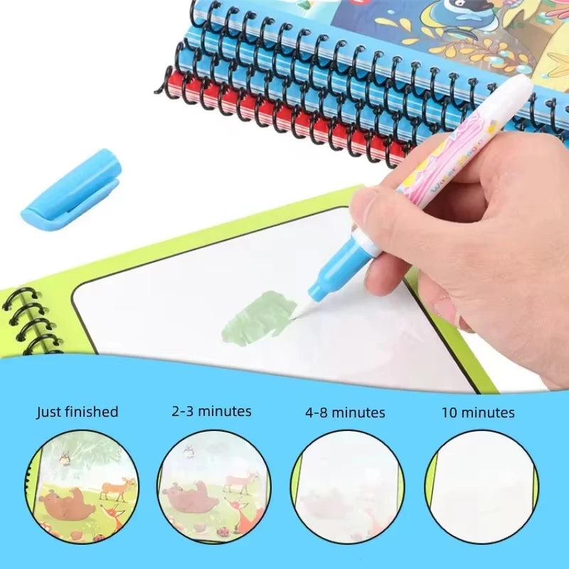 Magic Water Book | Fun Time for Kids Essencify