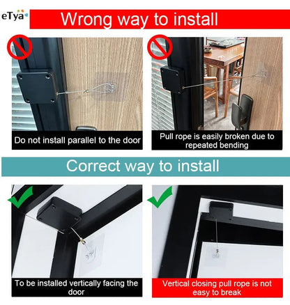 Automatic Door Closer | Auto Self Closing Device Essencify