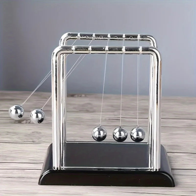 Classic Sealive Newtons Cradle Large Heavy Duty Steel Balls Essencify