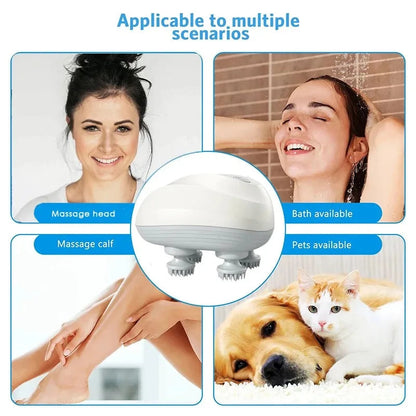 Electric Scalp & Body Cat shaped Massager Essencify