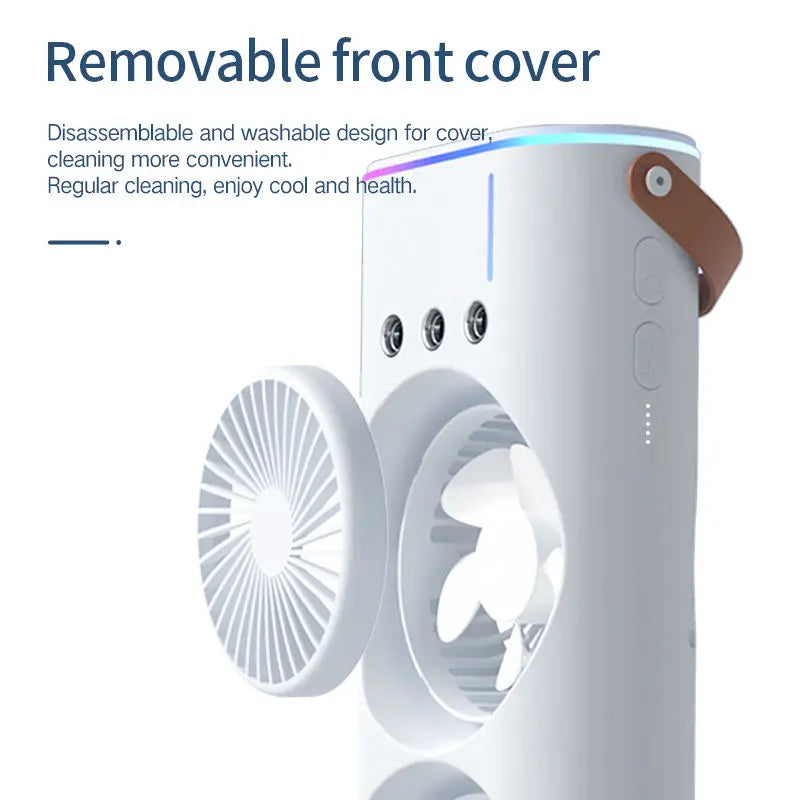 Double Cooling Mist Fan Essencify