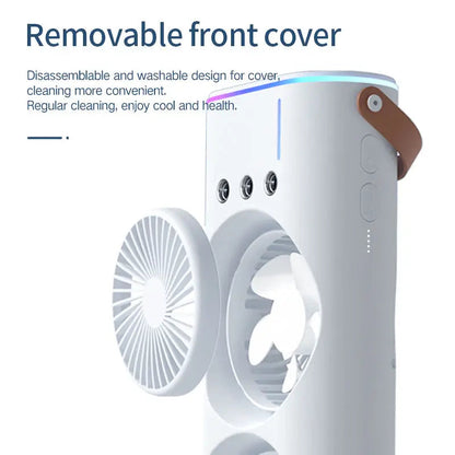 Double Cooling Mist Fan Essencify