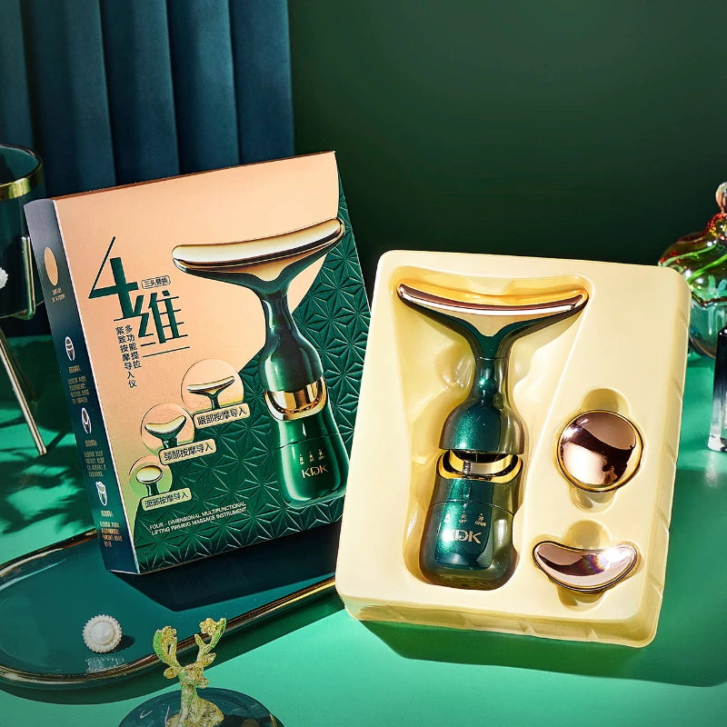 3 In 1 Facial Lifting Device Neck Eye Massage Face Slimmer Essencify