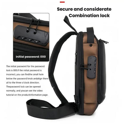 Anti-theft chest Bag | Durable Oxford fabric Essencify