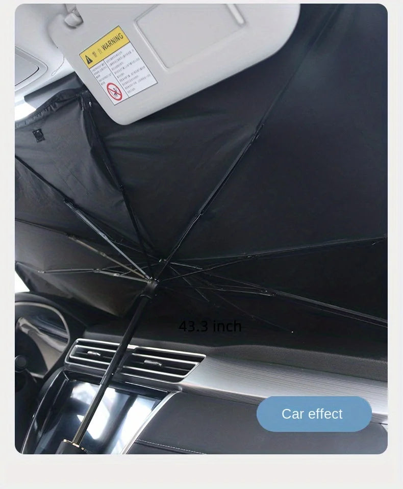 Car Front Windshield Sunshade Umbrella Essencify
