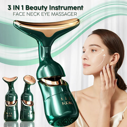3 In 1 Facial Lifting Device Neck Eye Massage Face Slimmer Essencify