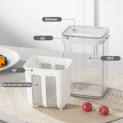 Greek Yogurt Maker - Homemade Thick Yogurt Filter with Fine Mesh | Whey Separator Essencify