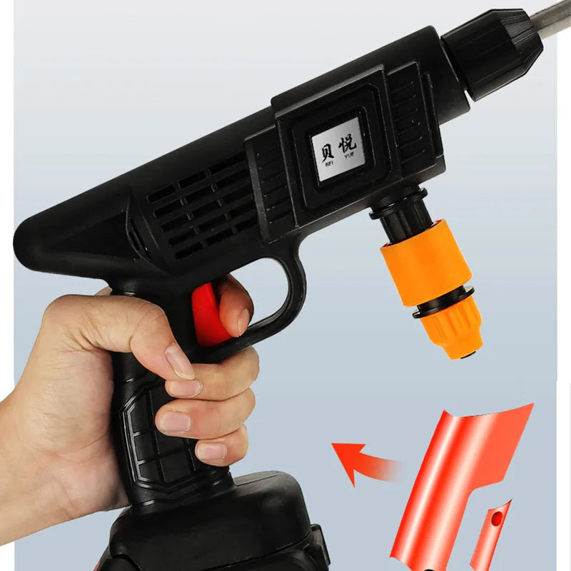 Powerful Cordless Pressure Washer Gun Essencify