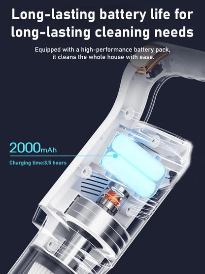 Handheld Wireless Rechargeable Vacuum Cleaner Essencify