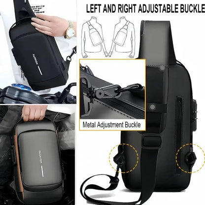 Anti-theft chest Bag | Durable Oxford fabric Essencify