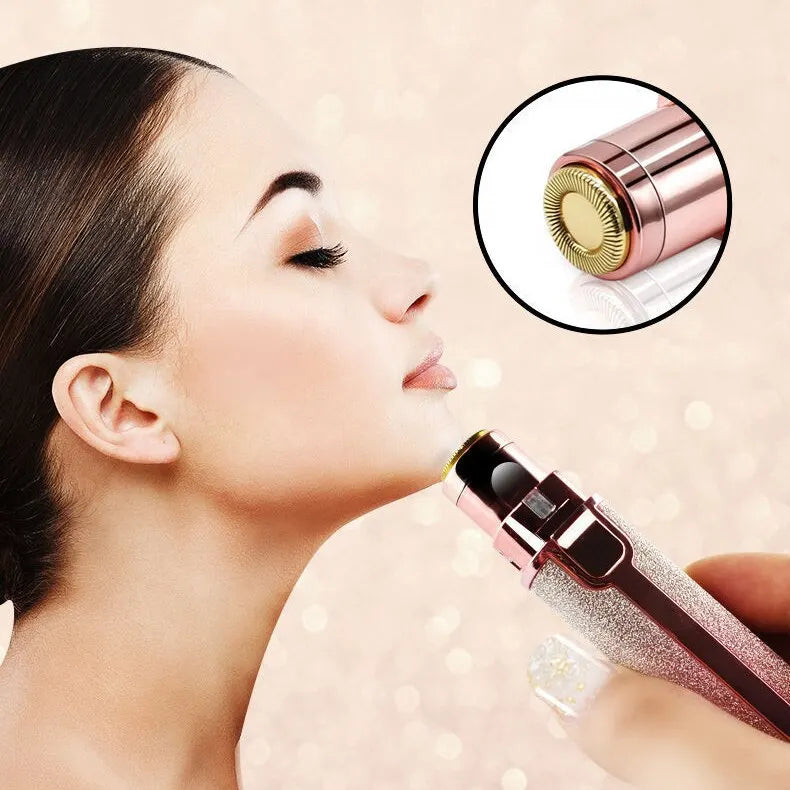 2‑in‑1 Electric Eyebrow Trimmer & Facial Hair Remover for Women Essencify