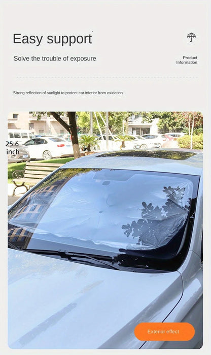 Car Front Windshield Sunshade Umbrella Essencify