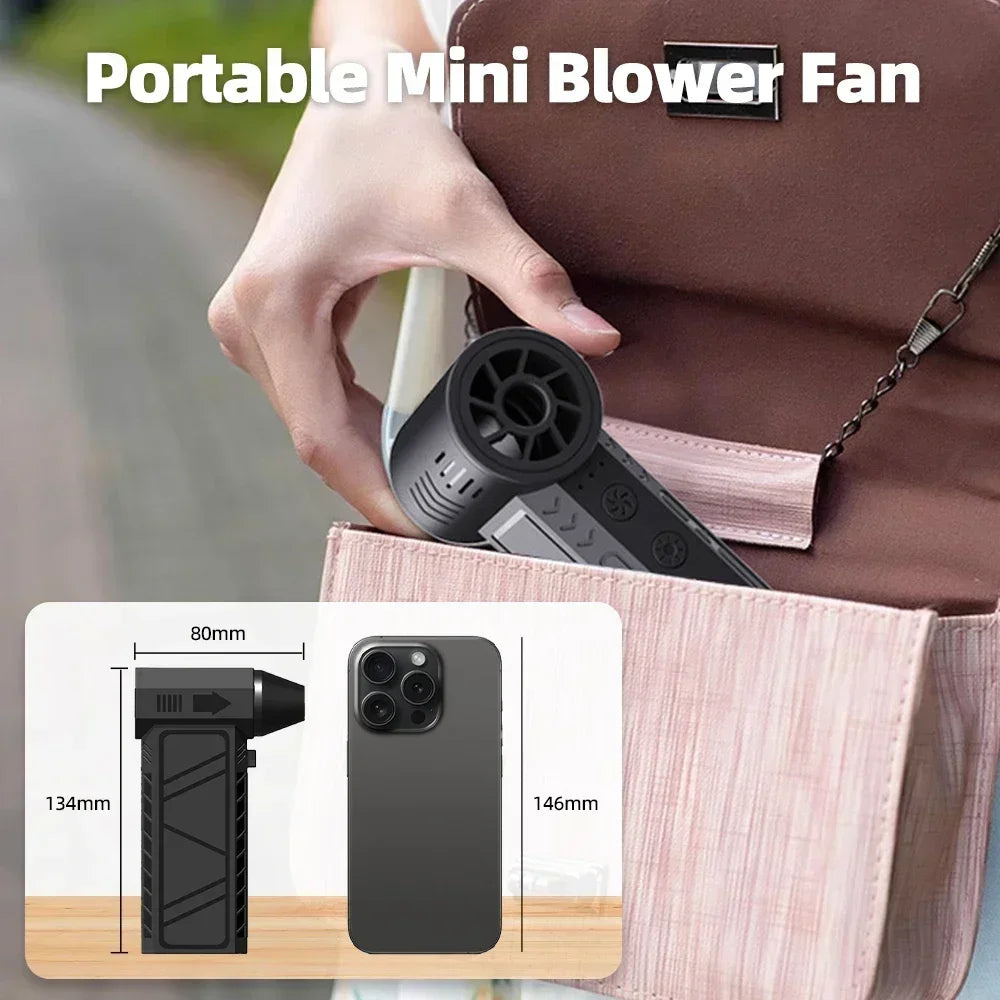 Mini Jet Blower 130,000 RPM - Turbo Violent Fan Essencify