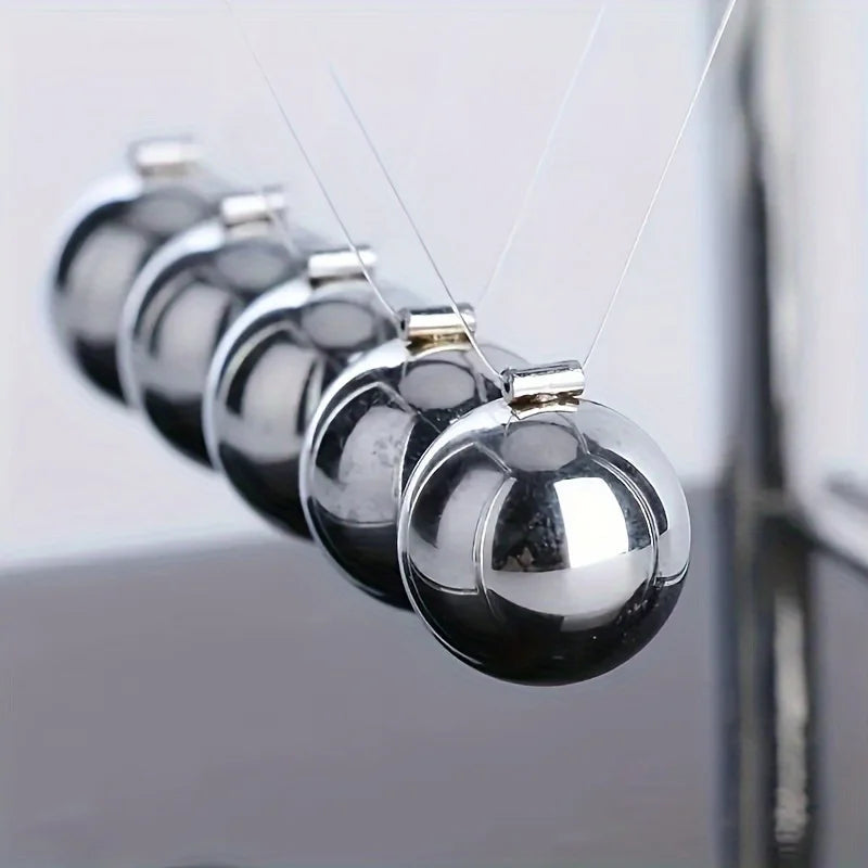 Classic Sealive Newtons Cradle Large Heavy Duty Steel Balls Essencify