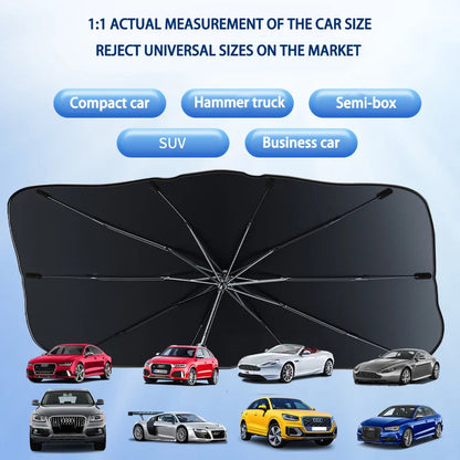 Car Front Windshield Sunshade Umbrella Essencify