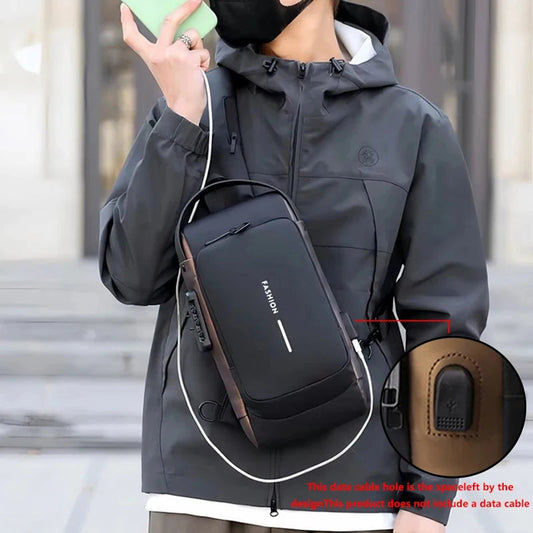 Anti-theft chest Bag | Durable Oxford fabric Essencify