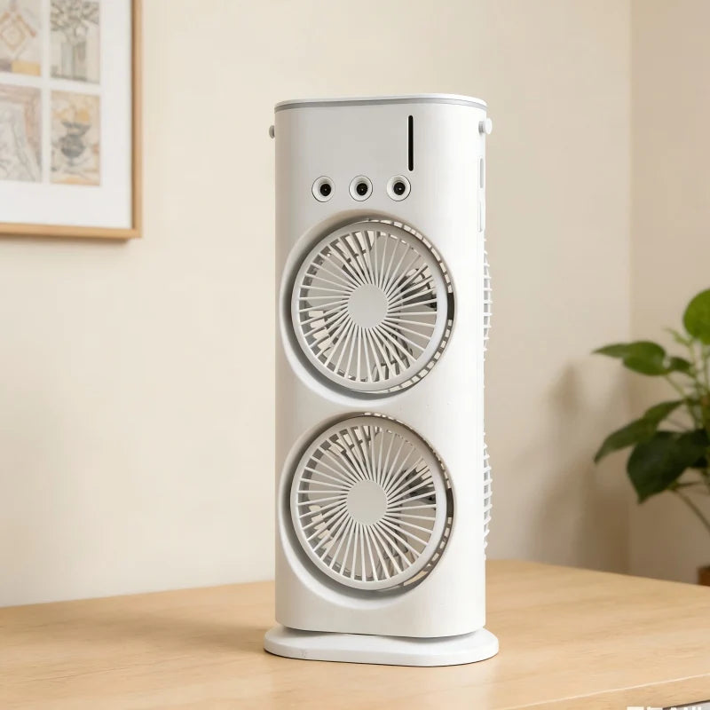 Double Cooling Mist Fan Essencify