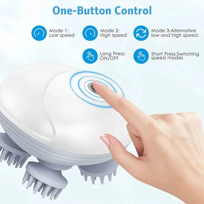 Electric Scalp & Body Cat shaped Massager Essencify