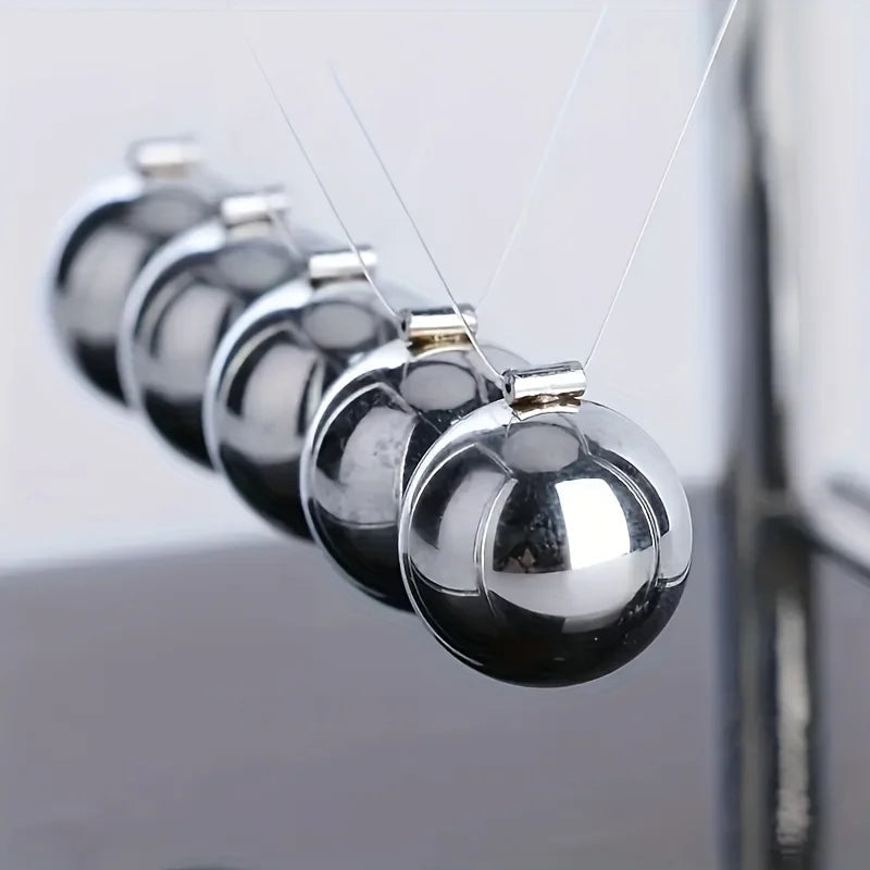 Classic Sealive Newtons Cradle Large Heavy Duty Steel Balls Essencify