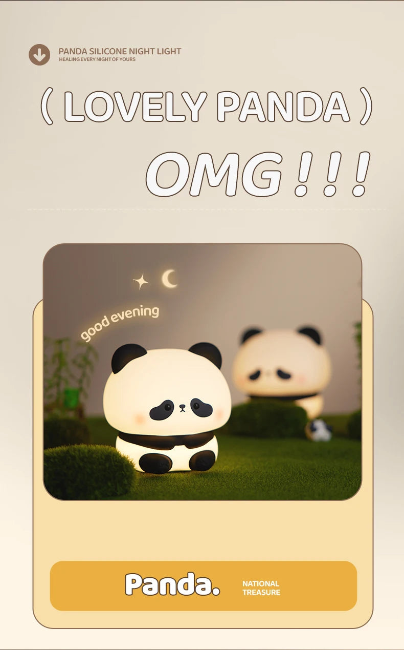 Panda Led Desk Lamp Essencify