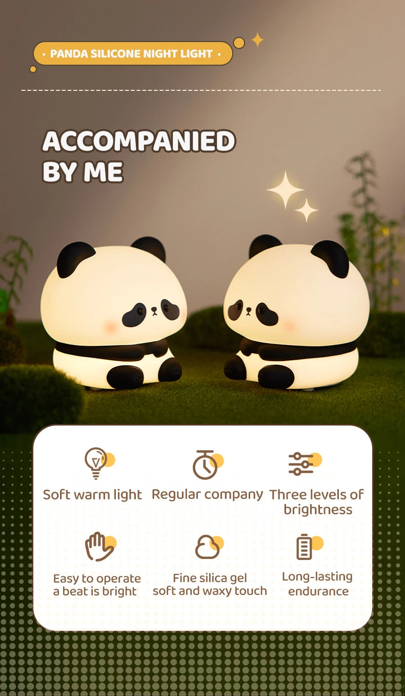 Panda Led Desk Lamp Essencify