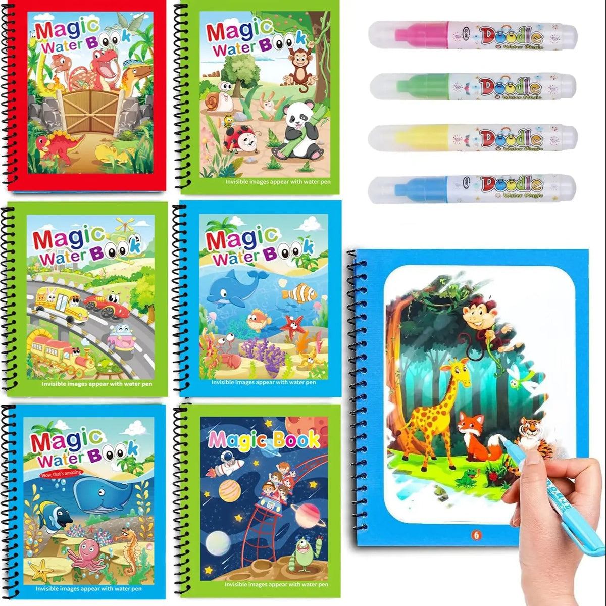 Magic Water Book | Fun Time for Kids Essencify
