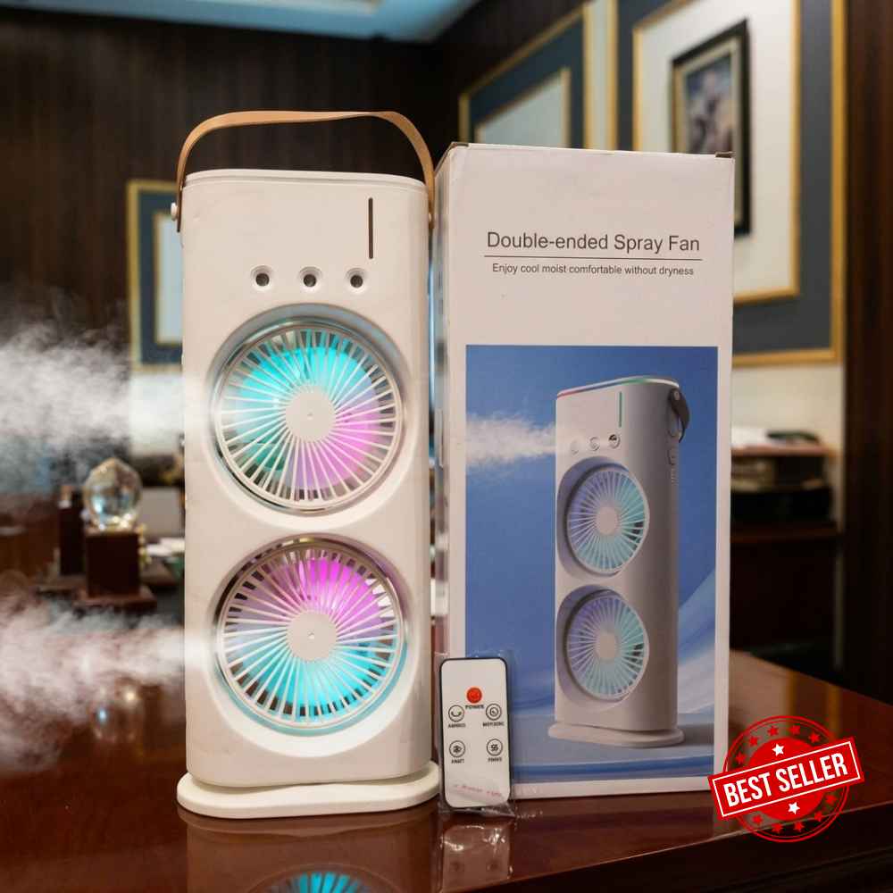 Double Cooling Mist Fan Essencify