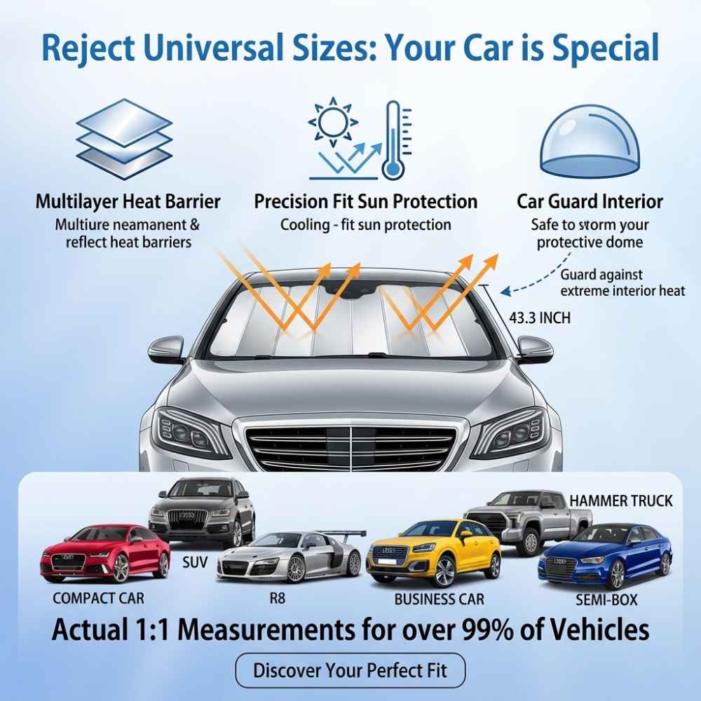 Car Front Windshield Sunshade Umbrella Essencify