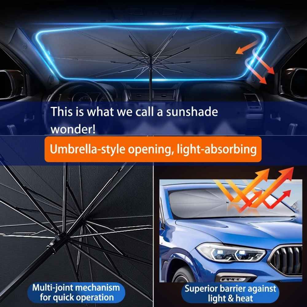 Car Front Windshield Sunshade Umbrella Essencify