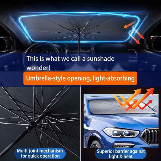 Car Front Windshield Sunshade Umbrella Essencify