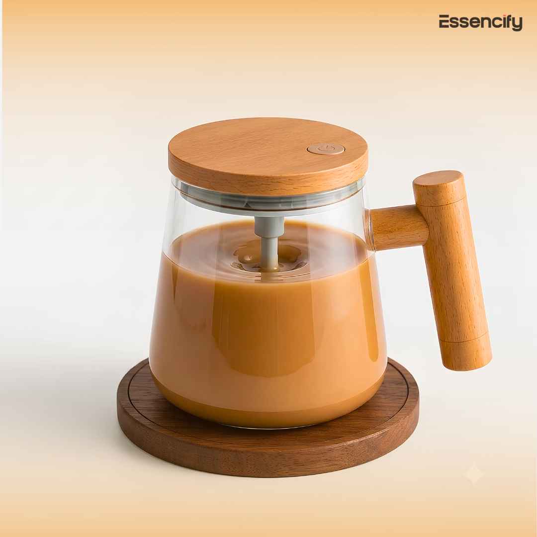 Auto Self Stirring Rechargeable Mug Essencify