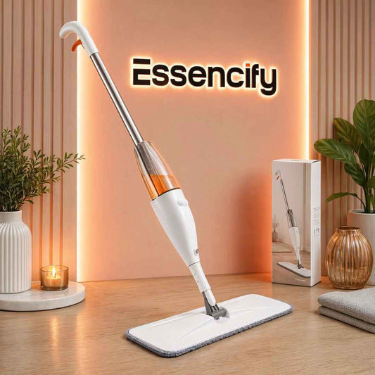 Effortless Shine Spray Mop | Cleaning Mop with Built-In Spray Essencify
